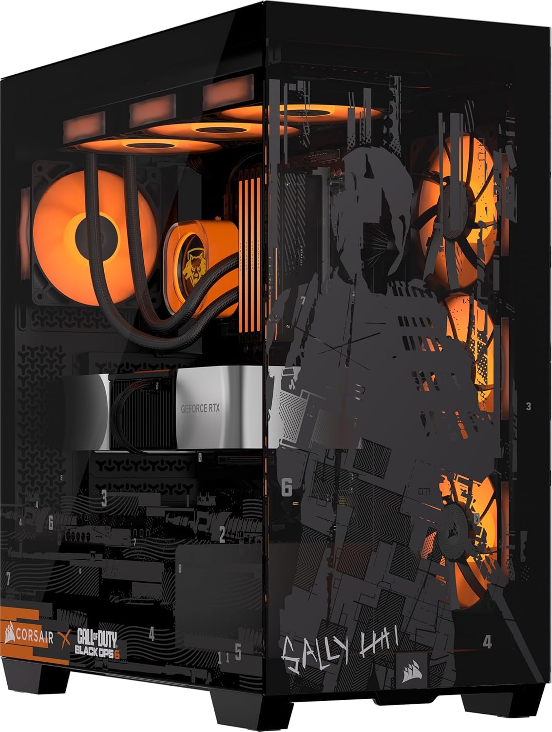 Gaming Cabinet Mid Tower ATX Full Mesh