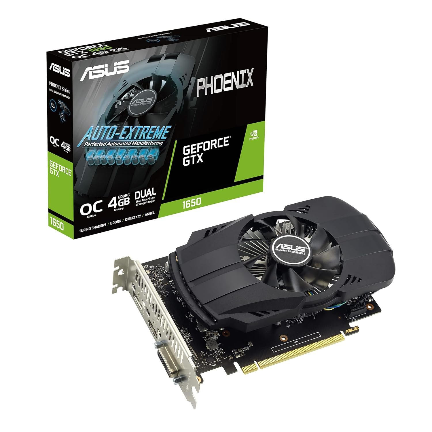 NVIDIA GeForce GTX 1650 4GB GDDR6
